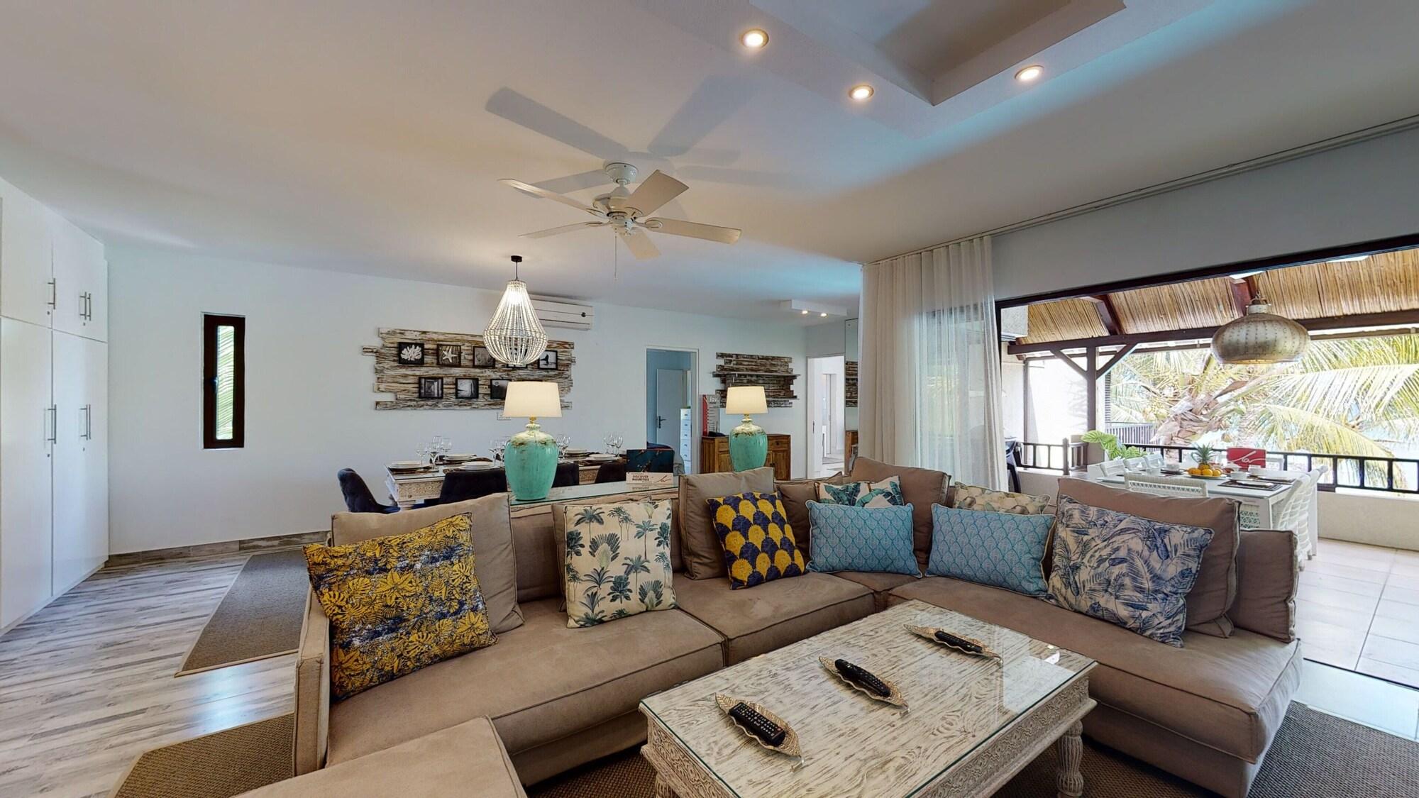 Bel Azur Beach Residence With Lov Trou aux Biches Esterno foto