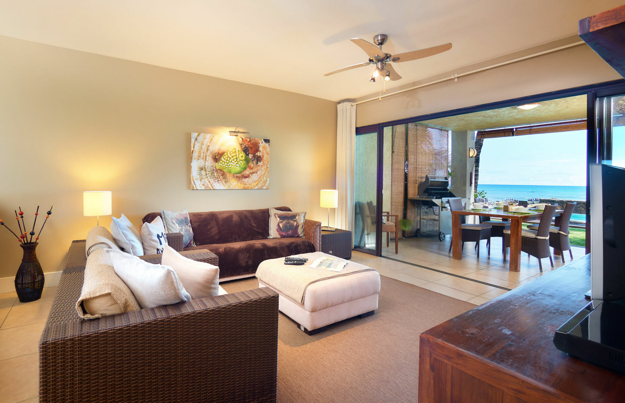 Bel Azur Beach Residence With Lov Trou aux Biches Esterno foto