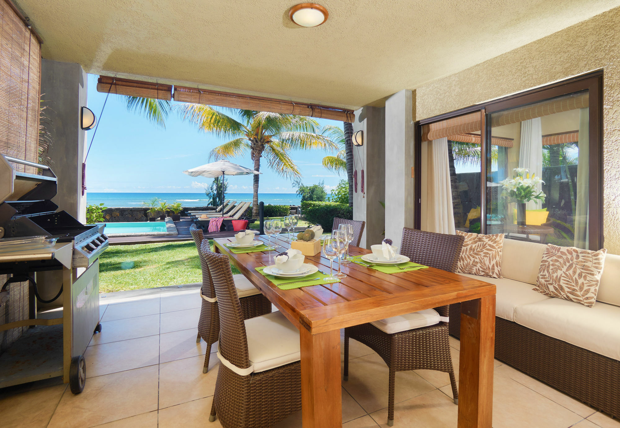 Bel Azur Beach Residence With Lov Trou aux Biches Esterno foto